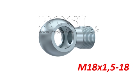 CONEXIÓN OJO HIDRÁULICA M18X1.5-18