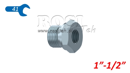 HYDRAULISK ADAPTER HAN-HUN 1-1/2