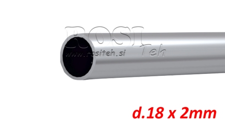 ΥΔΡΑΥΛΙΚΟΣ ΣΩΛΗΝΑΣ ΜΕΤΑΛΛΙΚΟΣ d.18 x 2mm