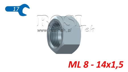 HYDRAULIC NUT ML 8 - 14X1.5