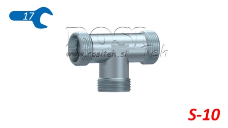 HYDRAULICKÝ T-KUS S-10 VNĚJŠÍ M18X1,5