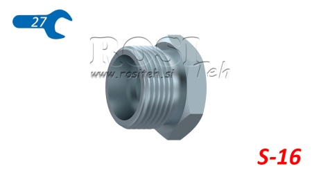 HYDRAULIC PLUG (16S) M24X1,5