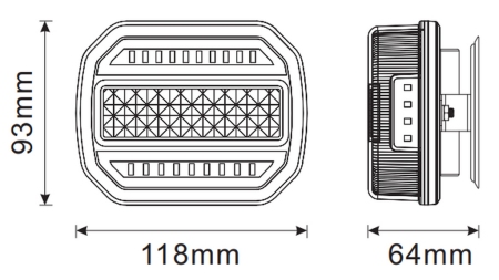 LED MAGNETIC LIGHT KIT - WIRELESS 12/24V CANBUS