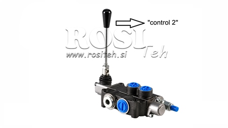 CONTROL 2 FOR R80 ECO MANUAL VALVE