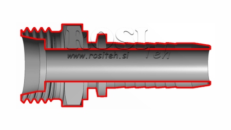 HYDRAULIC FITTING CEL 12 MALE DN10-M18X1,5