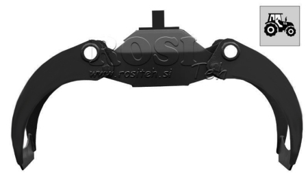 FORESTRY GRAPPLES FE-510 LG1500 KG - 1320 MM