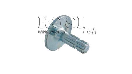 CARDAN JOINT WITH FLANGE 1 3/4 L120