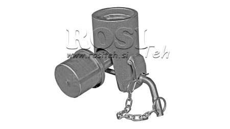 TIPPING BALL FOR TRAILER fi98 HØYRE eco