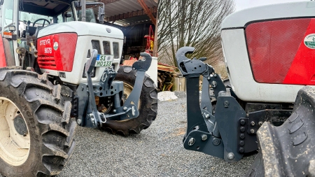 UNIVERZALNI KIT PREDNJA ČELNA HIDRAVLIKA 2KAT ZA TRAKTOR 1500kg