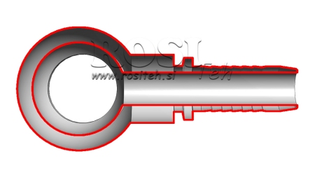 HYDRAULIC FITTING EYE DN10-M18X1,5