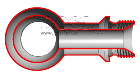 HYDRAULIC FITTING EYE 1/2
