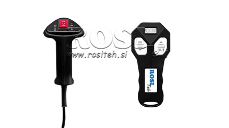12 V ELECTRIC WINCH RS-8000 - 3620 KG - STEEL WIRE ROPE - ECO