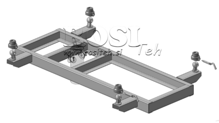 SET OF HOLDERS FOR TIPPER BODY FI85