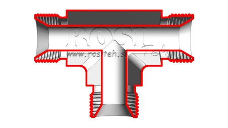 HYDRAULISK T BSP HAN-HAN 3/4