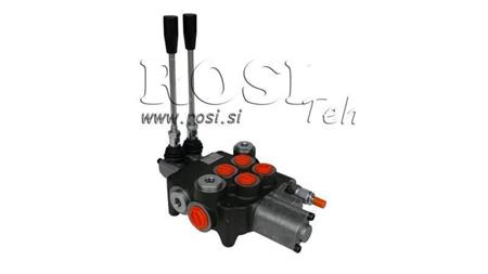 HYDRAULIC VALVE 2xP80 FLOATING