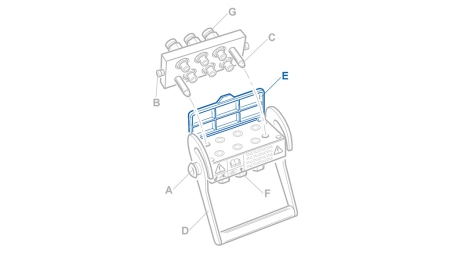 COVER FOR MULTI-FASTER 4,6WAY