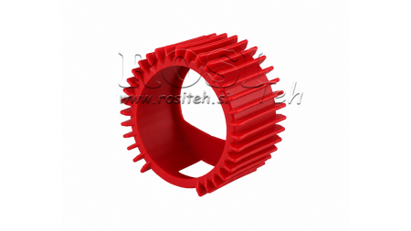 PROTECTIVE RUBBER FOR MANOMETER DN63 - RED
