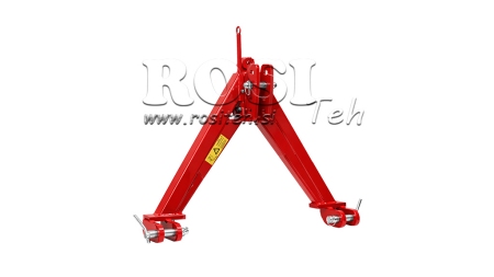 FRONT TRIANGLE FOR FRONT TRACTOR HYDRAULICS CAT.1 2 - 760 mm - 1400 kg