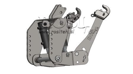 UNIVERZALNI KIT PREDNJA ČELNA HIDRAVLIKA 3KAT ZA TRAKTOR 2250kg