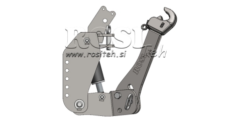 UNIVERZALNI KIT PREDNJA ČELNA HIDRAVLIKA 3KAT ZA TRAKTOR 2250kg