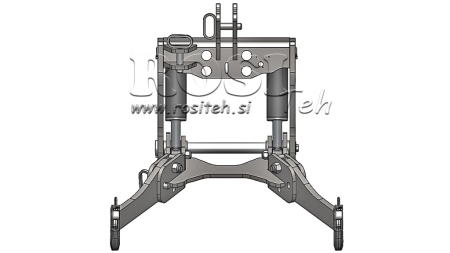 UNIVERZALNI KIT PREDNJA ČELNA HIDRAVLIKA 3KAT ZA TRAKTOR 2250kg