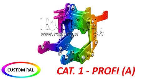 FRONT HYDRAULIKK UNIVERSAL KIT CAT. 1 - PROFI AUTOMATIC FOR TRAKTOR 800 KG (RAL ETTER EGET VALG)