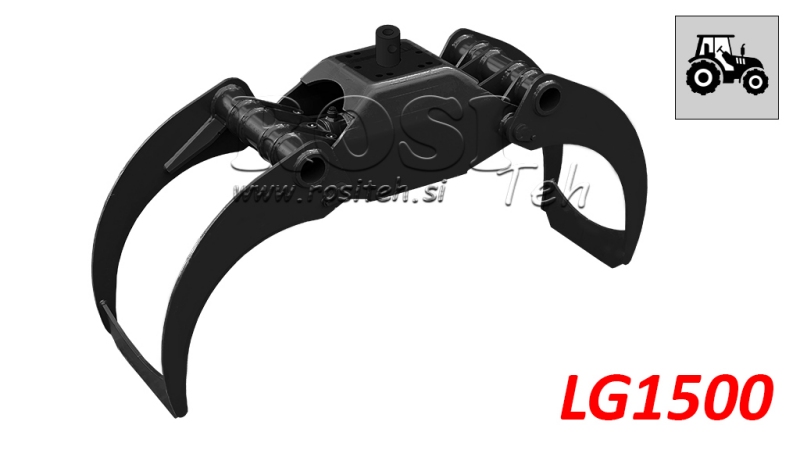 FORESTRY GRAPPLES FE-510 LG1500 KG - 1320 MM