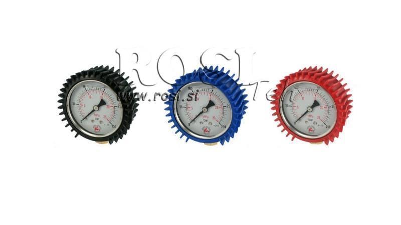 BESKYTTENDE GUMMI FOR MANOMETER DN63 - BLÅ