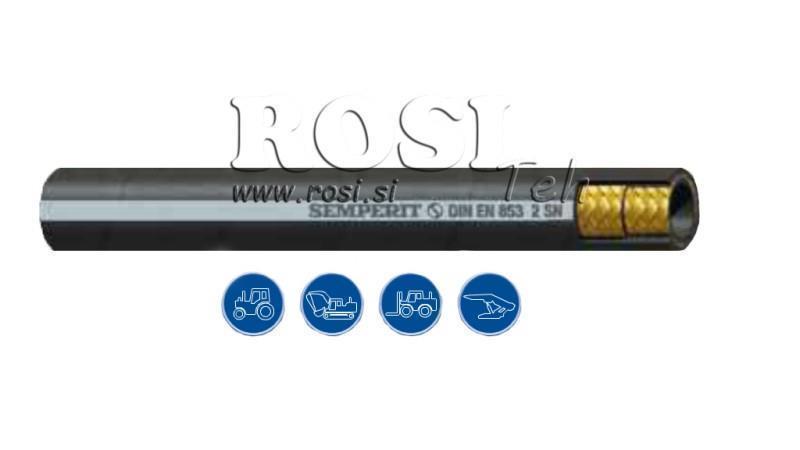 HYDRAULISK SLANGE DN8 2SN (5/16) 350BAR