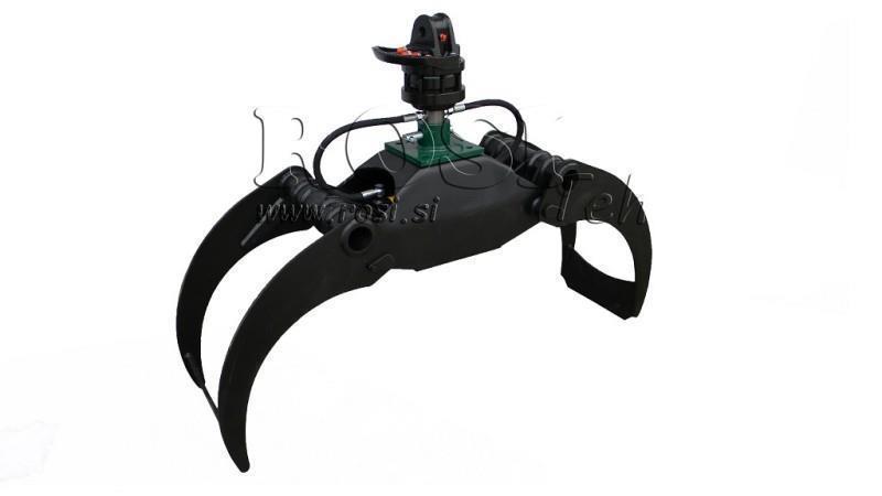 GOZDARSKA KLEŠČA LG1500 kg - 1320 mm ROTATOR 4500/2500 KG Z OSJO