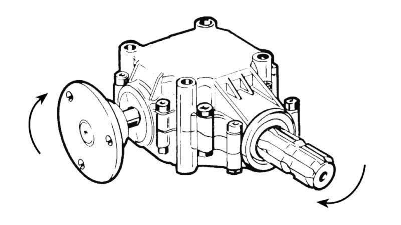 ANGLE REDUCER FOR CIRCULAR SAW LEFT