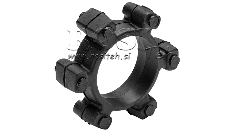 SPIDER COUPLING FOR RUBBER INSERT ND16-ND17 (74mm)