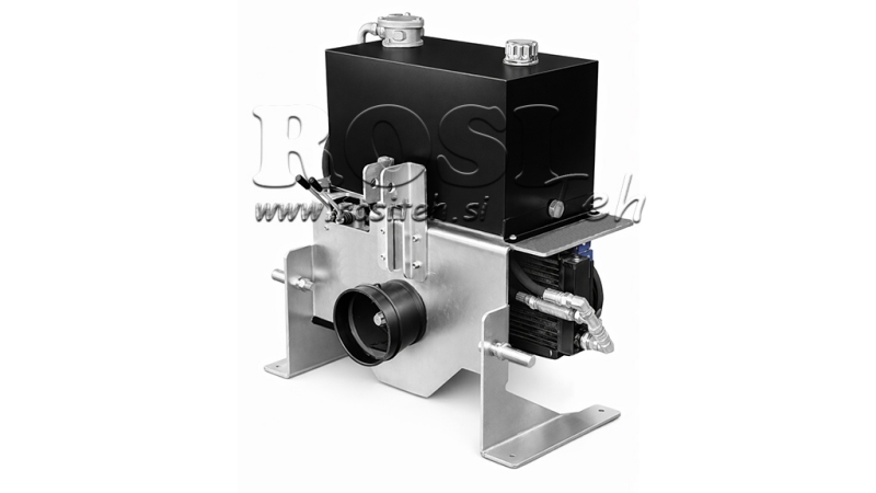 TRACTOR HYDRAULIC POWER-PACK UNIT WITH A CAPACITY OF 100L FLOW 53L/MIN 3XZ80 - WITH OIL COOLER