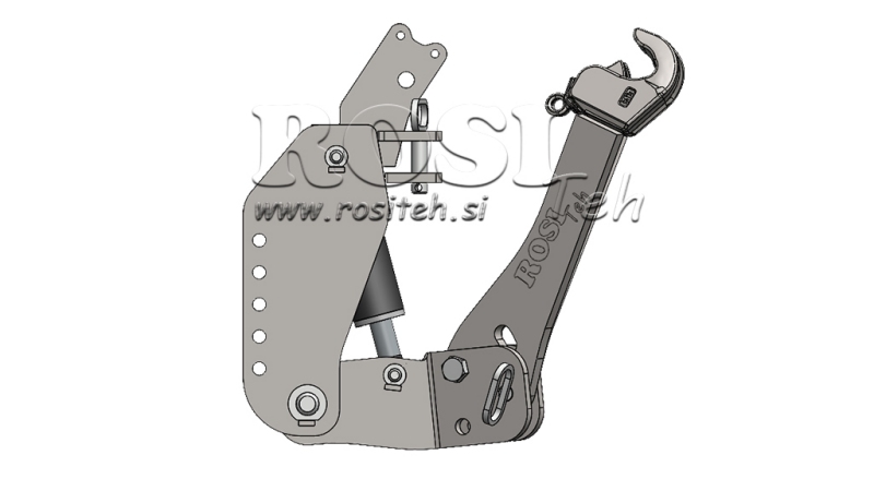 UNIVERZALNI KIT PREDNJA ČELNA HIDRAVLIKA 3KAT ZA TRAKTOR 2250kg