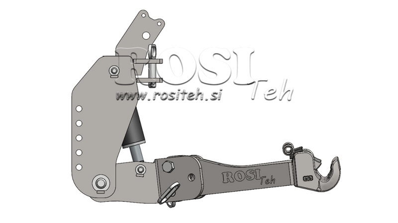 UNIVERZALNI KIT PREDNJA ČELNA HIDRAVLIKA 3KAT ZA TRAKTOR 2250kg