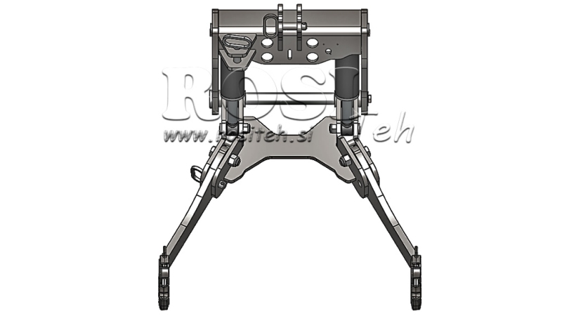 UNIVERZALNI KIT PREDNJA ČELNA HIDRAVLIKA 3KAT ZA TRAKTOR 2250kg