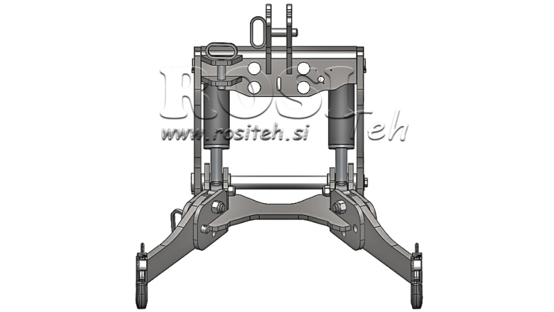 UNIVERZALNI KIT PREDNJA ČELNA HIDRAVLIKA 3KAT ZA TRAKTOR 2250kg