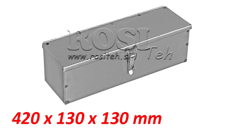 SCATOLA DI METALLO 420x130x130