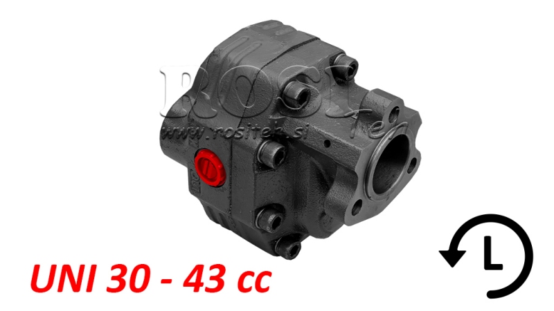 ΥΔΡΑΥΛΙΚΗ ΑΝΤΛΙΑ ΧΥΤΟΥ ΣΙΔΗΡΟΥ UNI30-43CC-220 BAR ΑΡΙΣΤΕΡΗ
