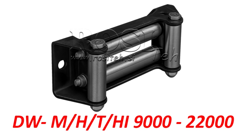 SEILROLLEFÜHRUNG FÜR STAHLSEIL DWH, DWM, DWT, DWHI 9000-22000