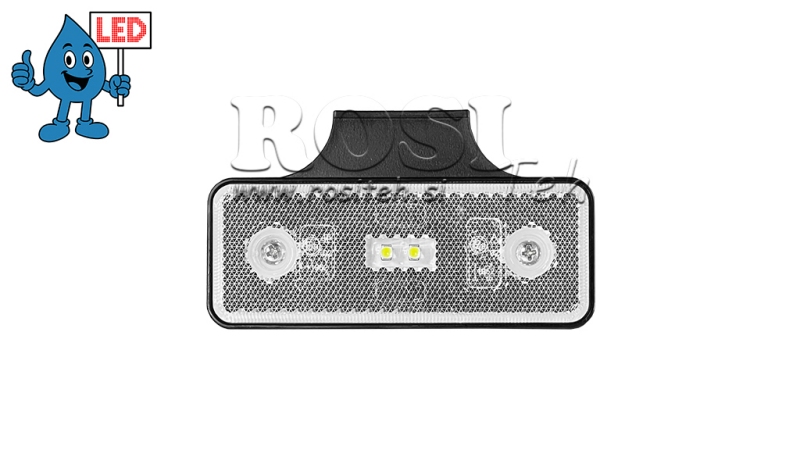 LED MARKER LIGHT WHITE 12V