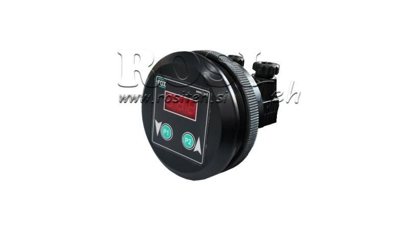 ELEKTRONICZNY WYŁĄCZNIK CIŚNIENIA Z MANOMETREM KD59 0-400 BAR