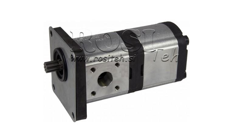 BOMBA HIDRÁULICA TRACTOR - OEM 47129338 - CNH TLA 4WD 23 11 cc ESQUERDA
