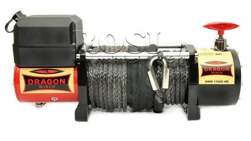 12 V ELEKTRIČNI VITEL DWM 13000 HD - 5897 kg - SINTETIČNA VRV