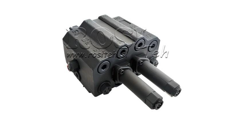 ZAWÓR STERUJĄCY HYDRAULICZNY 2xP90 L/min Z CZUJNIKIEM OBCIĄŻENIA