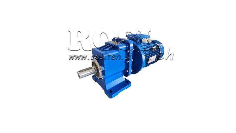 Motor ELÉCTRICO 1Fase 0.75kW CON REDUCTOR ERC02 MS80 57rpm