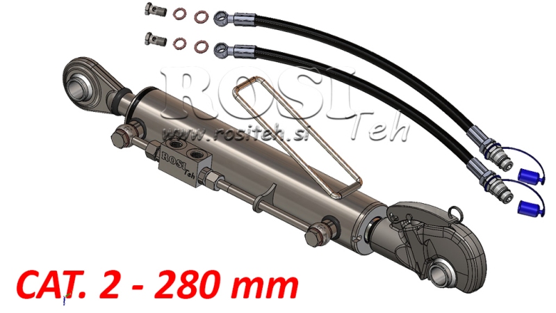 HYDRAULICKÝ TRETÍ BOD AUTOMATICKÝ - 2 KAT. 63/35-280 (45-95KS)(25,4)
