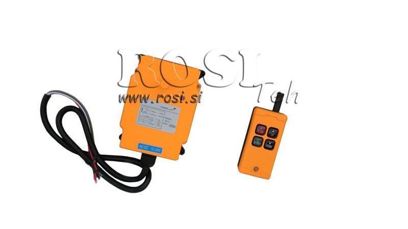 STEROWNIK RADIOWY 2CH - 12/24V