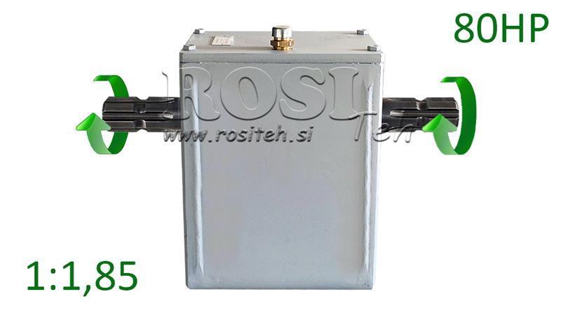 ΜΕΙΩΤΗΣ ΤΡΑΚΤΕΡ - 1:1.85 (80HP-60kW) ΑΡΣΕΝΙΚΟ-ΑΡΣΕΝΙΚΟ