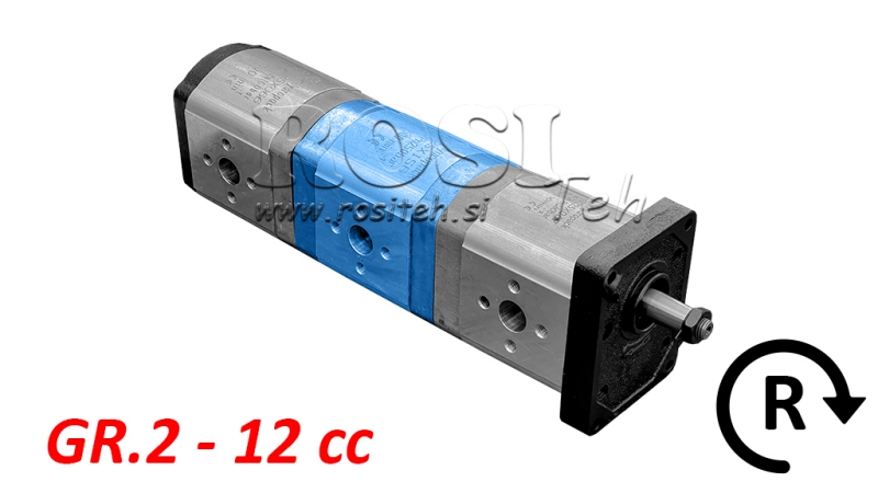 HIDRAULISKĀ SŪKŅA 20C12X156 VIDUS GR.2 12 CC LABĀ